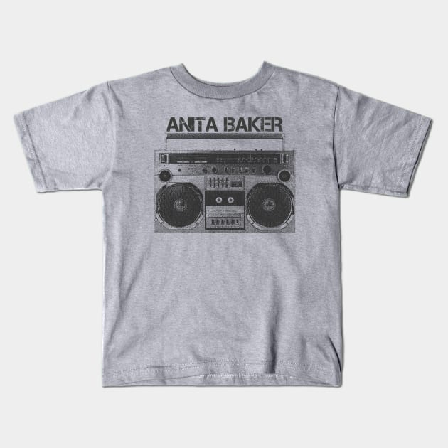 Anita Baker / Hip Hop Tape Kids T-Shirt by SecondLife.Art